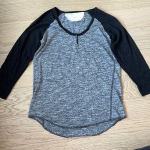 Aritzia Wilfred Free Baseball Tee